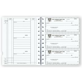 56400N-The Newport Deskbook, 3-On-A-Page Compact Size Checks56400N