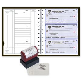5640HS-High Security 3-On-A-Page Newport Deskbook Value Pack5640HS