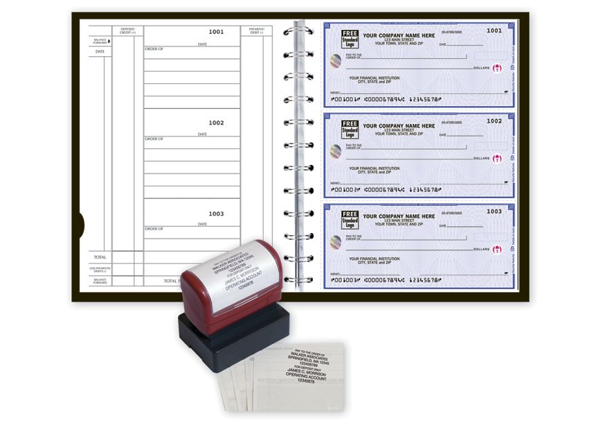 High Security 3-On-A-Page Newport Deskbook Value Pack