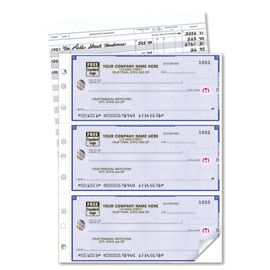 Order 3-On-A-Page Manual Business Checks Online - Free Shipping ...