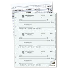 56500N-3-On-A-Page Compact Size Duplicate Checks with Register56500N