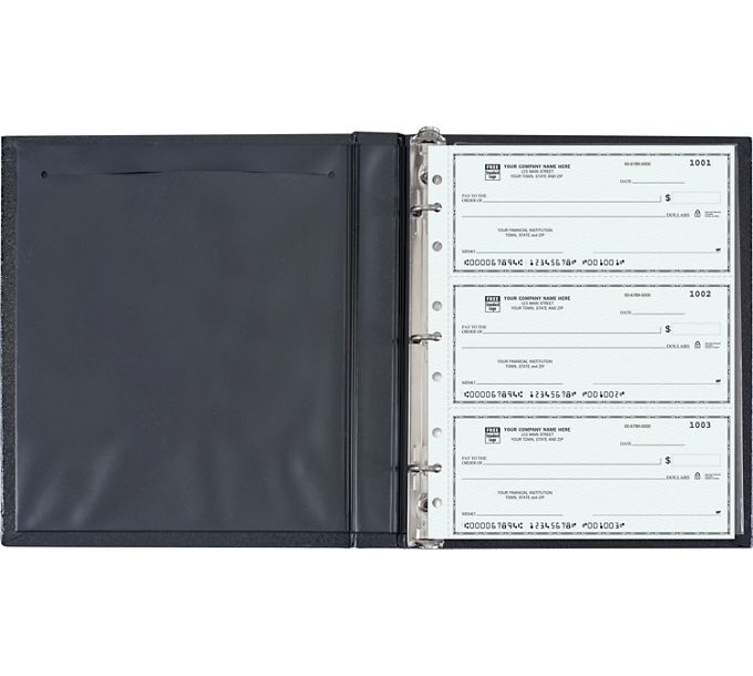 Order Binder Custom Business Checks Online Free Shipping