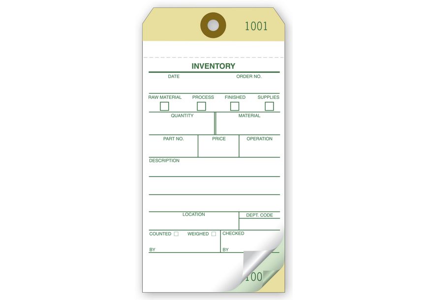 Product image for Self-Adhesive Inventory Tags - Item# 570PS
