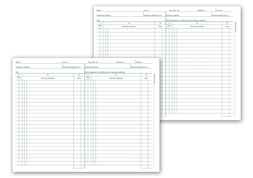 Product image for Patient Service Records - Item# 594