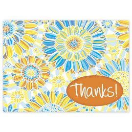 5ED143-Vibrant Thank You Cards5ED143