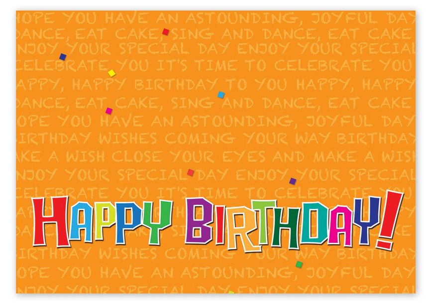 Product image for Full Spectrum Birthday Cards - Item# 5EH106