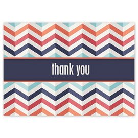 5EH113-Zig Zag Thanks Thank You Cards5EH113