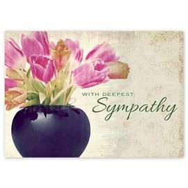 5EH121-Beautiful Bunch Sympathy Cards5EH121