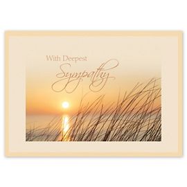 5EH122-Genuine Beauty Sympathy Cards5EH122