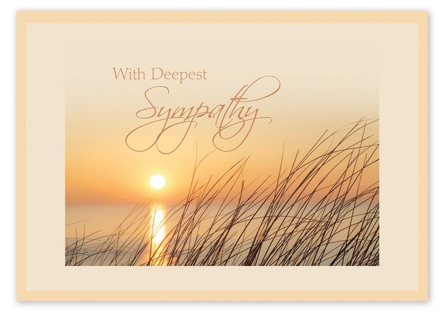 Product image for Genuine Beauty Sympathy Cards - Item# 5EH122