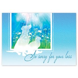 5EH124-Guardian Angels Sympathy Cards5EH124