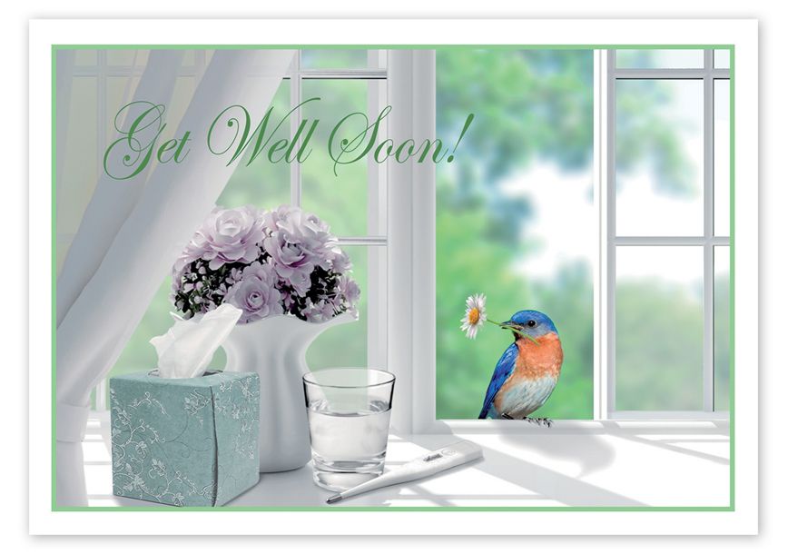Product image for Darling Visitor Get Well Cards - Item# 5EH127