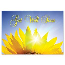 5EH129-Radiant Petals Get Well Cards5EH129