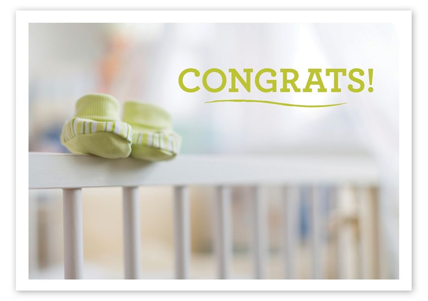 Product image for Shake Your Booties Congratulations Cards - Item# 5EH145