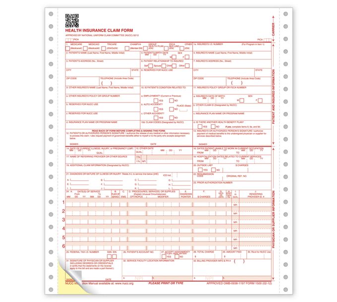 medical billing and coding forms