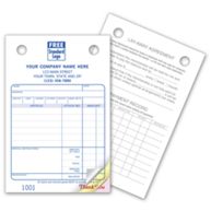 Jewelry Register Forms - Small Classic
