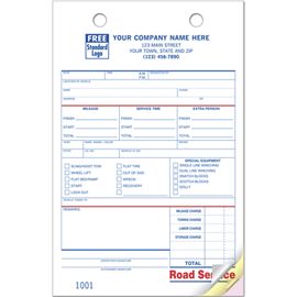 613-Register Forms, Road Service, Large Format613