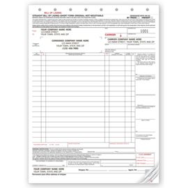6225-Bills of Lading - Large Carbonless6225