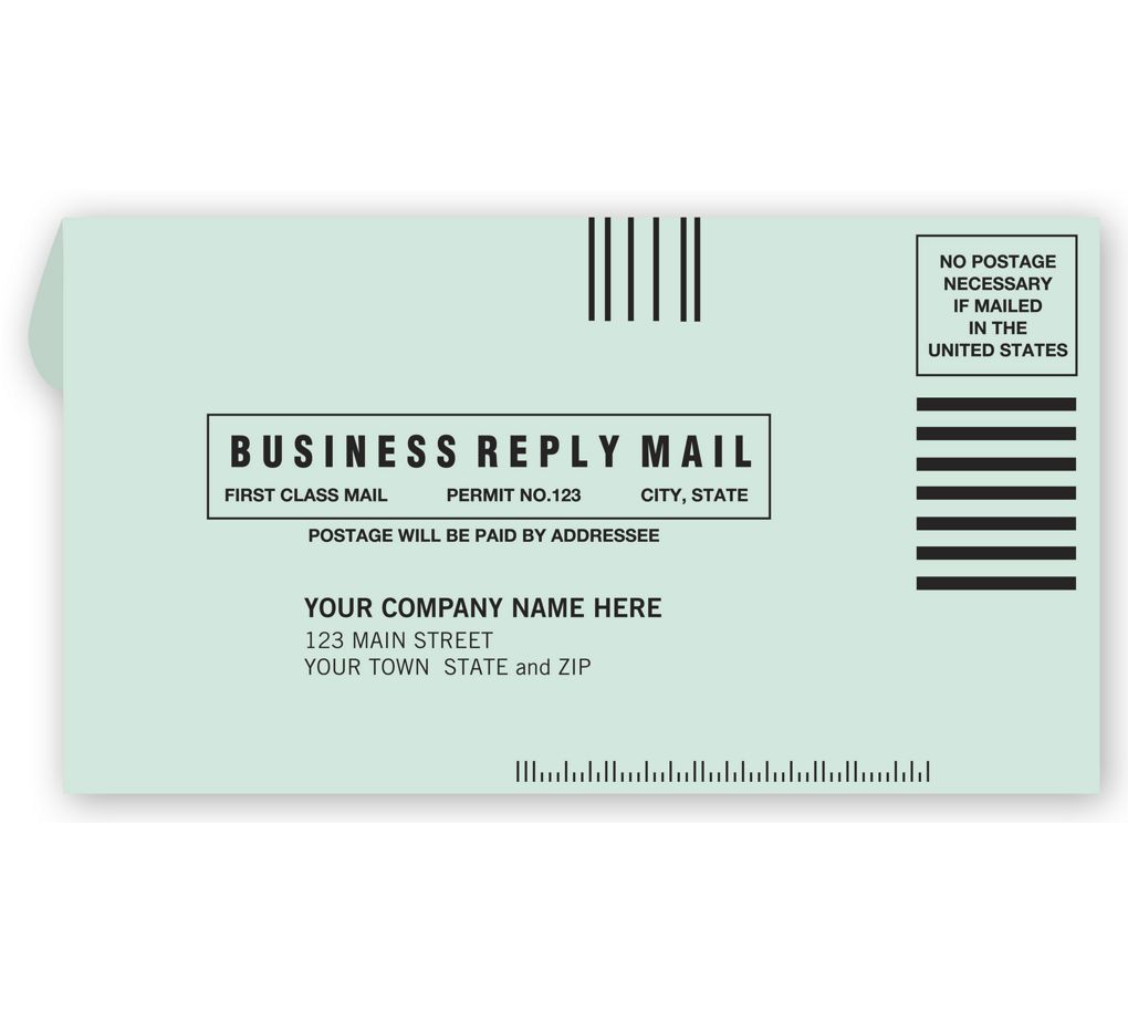 6 3 4 Business Reply Envelope Deluxe Com