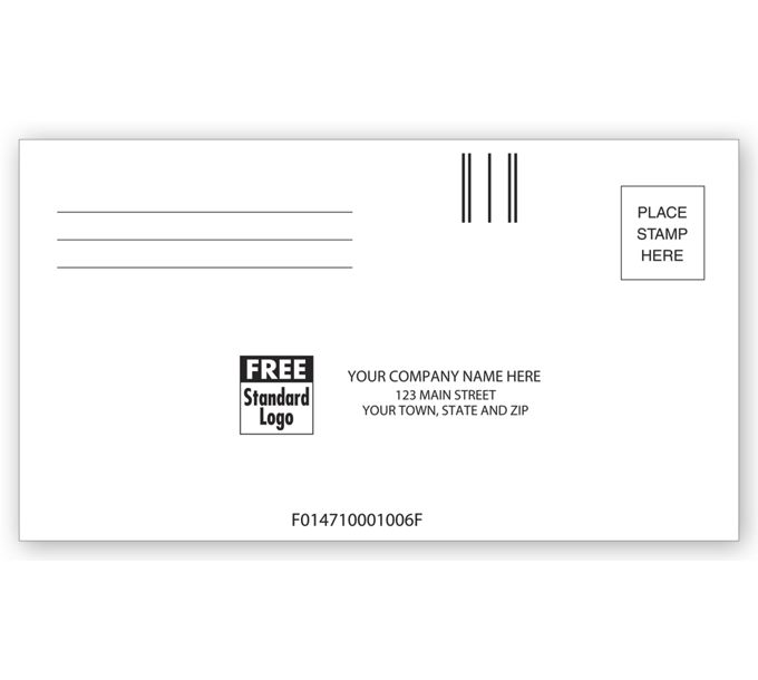 6 1/2" X 3 5/8" Business Reply Envelopes Return Envelope Deluxe