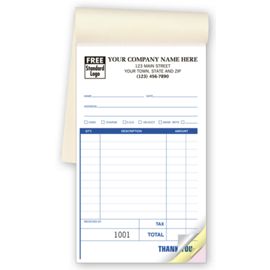 Sales Order Books For Customer Transaction Receipts