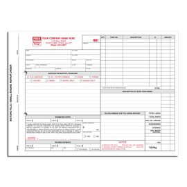 6510-Small Engine Motorcycle Repair Orders - with Carbons6510