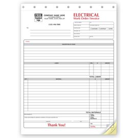 6574-Electrical Forms - Work Orders6574