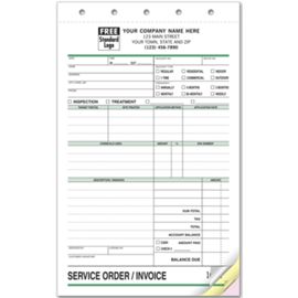 6575-Pest Control Form - Service Orders6575