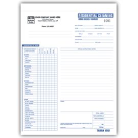 6579-Cleaning Work Orders - Residential6579
