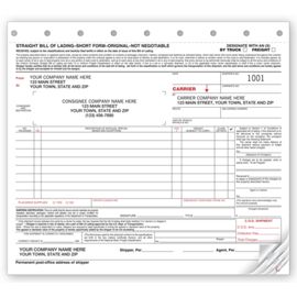 7200-Bills of Lading - Small Carbonless7200