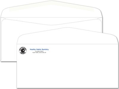 #10 Standard Professional White Envelope