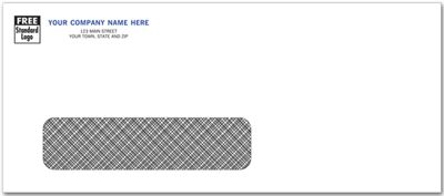 No. 10 Single Window Business Envelope - Custom Printed