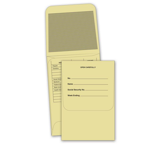 Business Envelopes Payroll Envelope 750 by Deluxe
