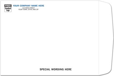 Business Envelopes - Custom Printed White Mailing Envelope - 793 by Deluxe