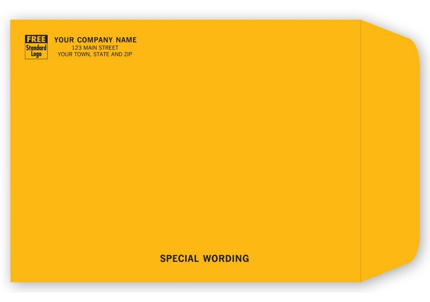 Product image for Brown Kraft Mailing Envelope 9 X 12, Gummed Seal - Item# 795