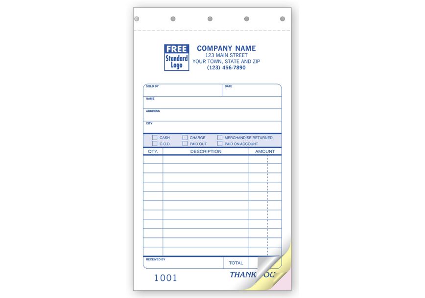 Product image for Classic Small Sales Slips - Item# 80