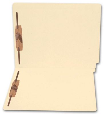 【masadonald】CPP対策ノート2点セット 18 pt Two Fastener End Tab Full Cut Manila Folder - 829