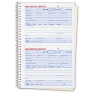 Road Service Dispatch Book