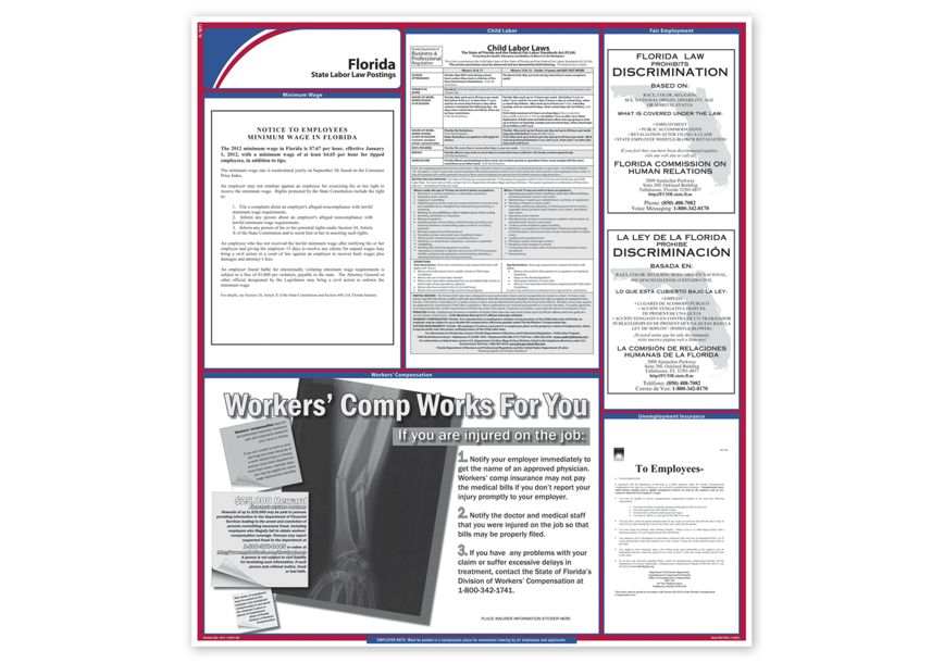 Product image for State Labor Law Poster - Item# 8971