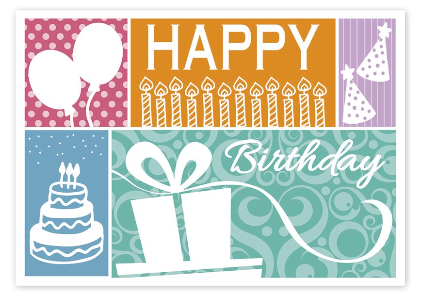 Product image for Lively Celebration Birthday Cards - Item# 8ED302