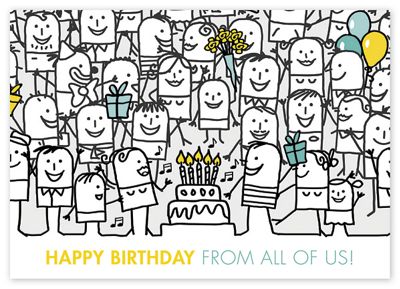 Birthday Bunch Greeting Cards | Deluxe
