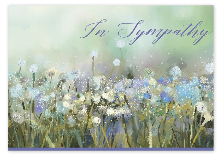Product image for Nature\'s Bouquet Sympathy Cards - Item# 8ED307