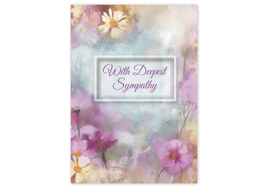 Product image for Soft Sentiment Sympathy Cards - Item# 8ED308