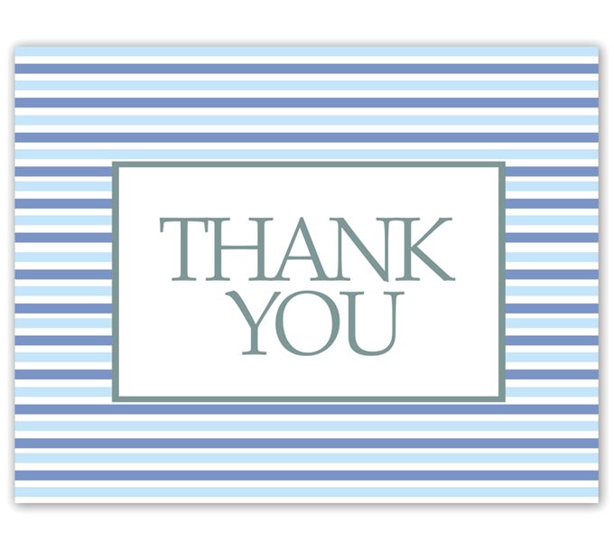 Salute You Thank You Note Cards