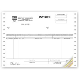 9049-Invoices, Continuous, Classic9049