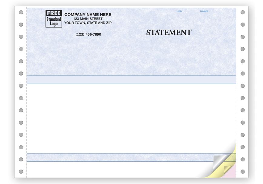 Product image for Multi Purpose Forms, Continuous, Parchment - Item# 9050G