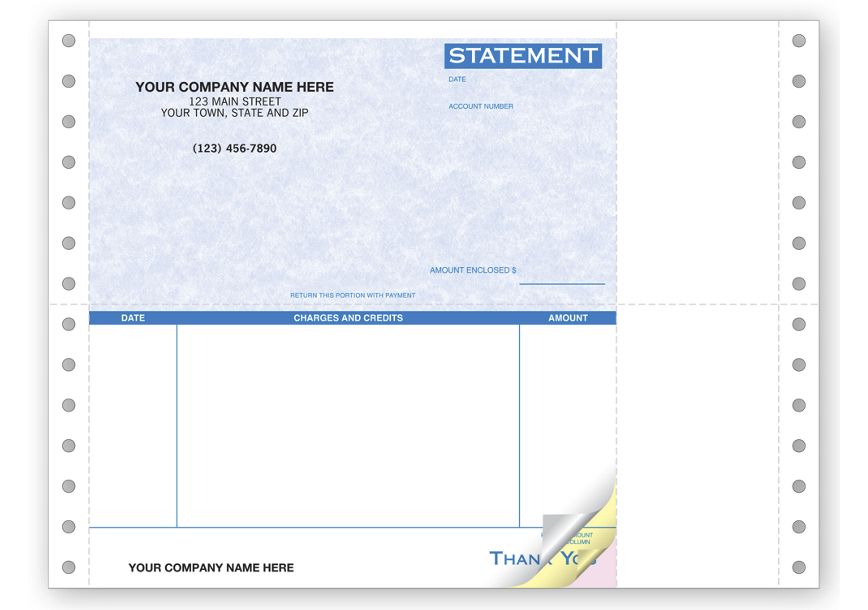 Product image for Continuous Statement Parchment - Item# 9060G