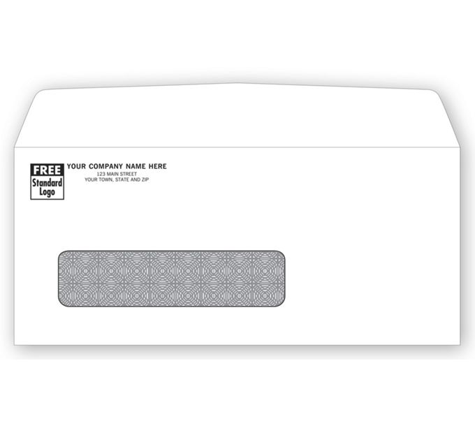 Business Envelopes - Single Window Confidential Envelope - 91595 By 