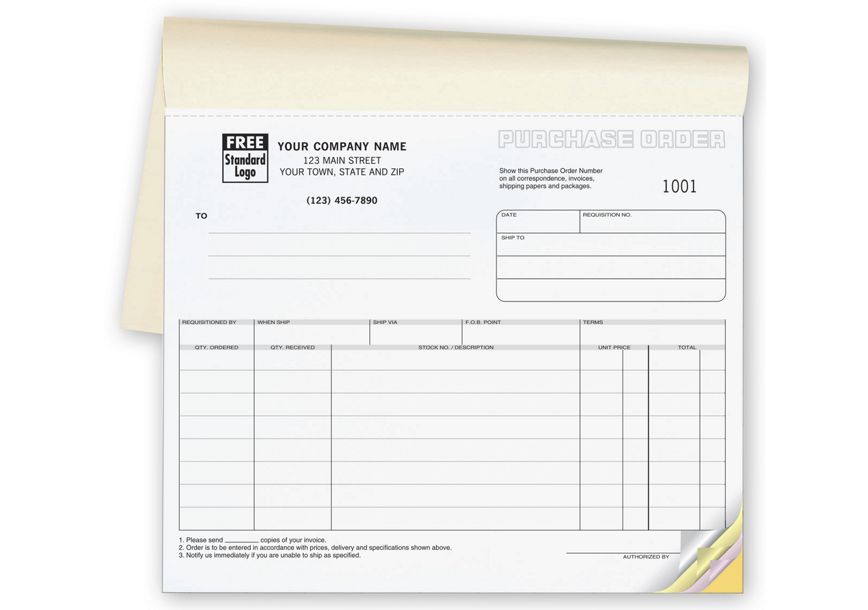 Product image for Purchase Orders - Classic Small Booked - Item# 91B