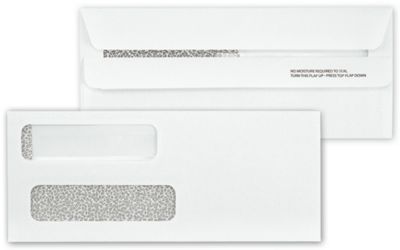 self window double seal envelopes check larger